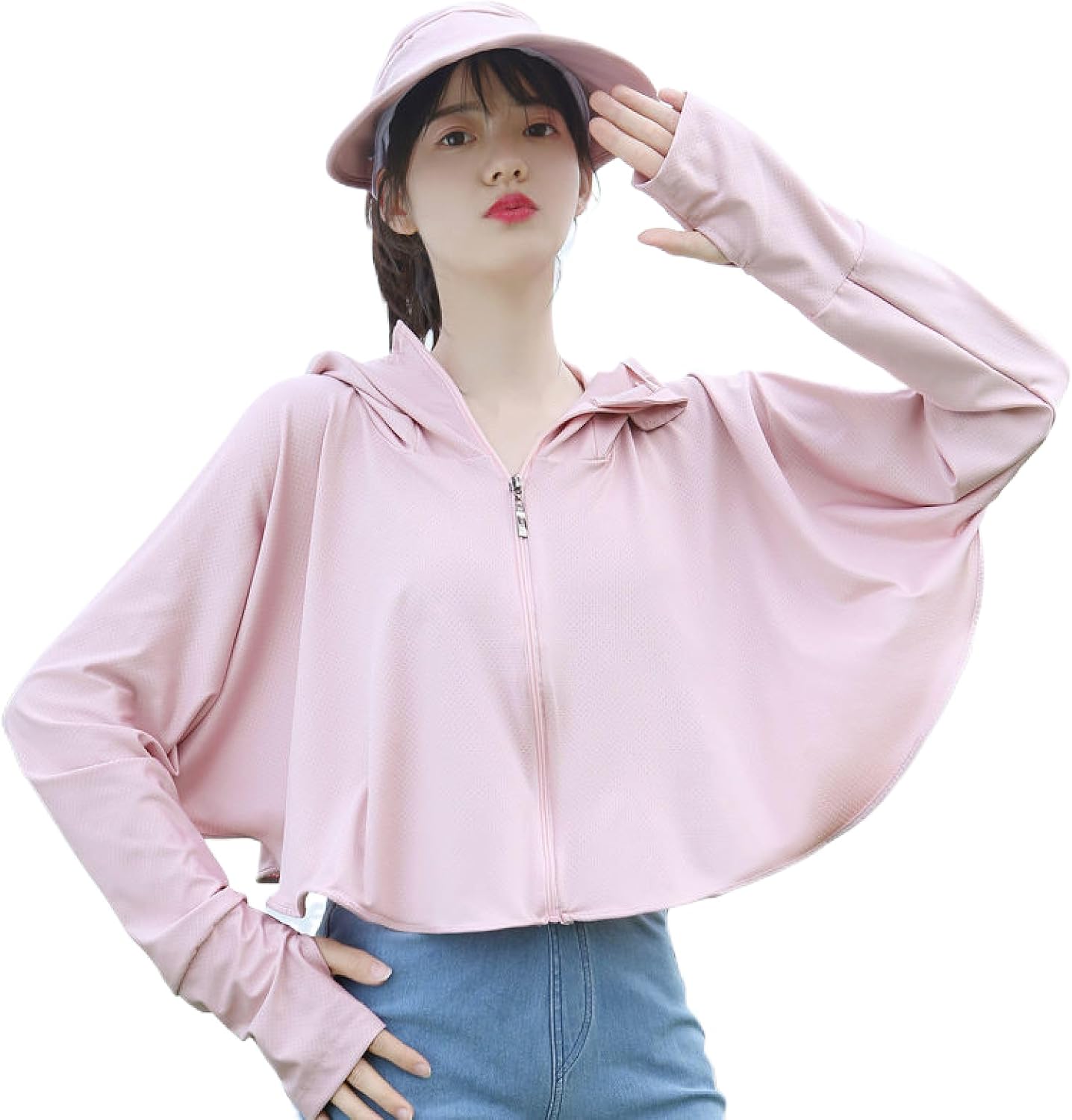 ORDOBO Summer Sun Protection Jacket - Outdoor Sun Protection Clothing Women For Running Fishing Hiking Sports Coat Ca