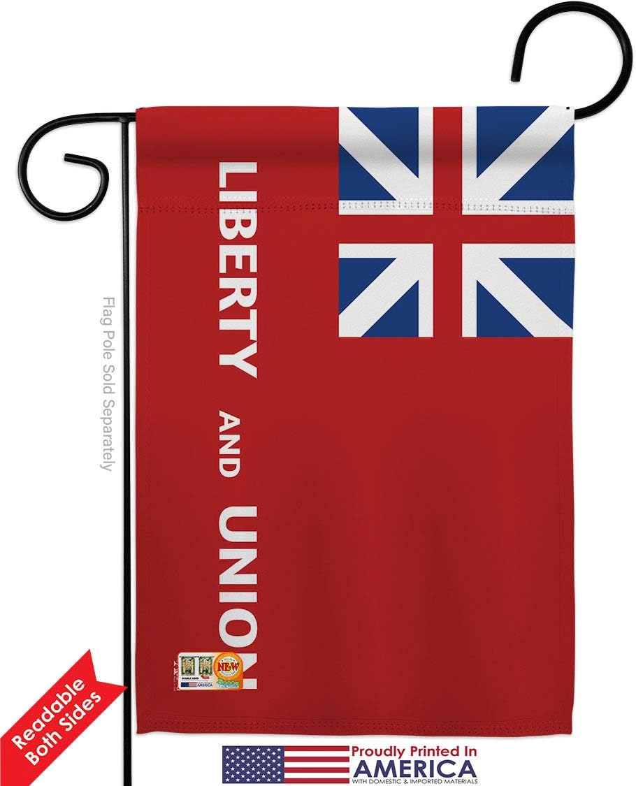Taunton Garden House Flags Set Americana US Historic July Memorial Veteran Independence United State American Small Decorative Gift Yard Banner Double-Sided Made In USA 28 X 40