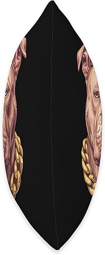 Miniatura 2 de Elegante almohada americana con collar de cadena dorada