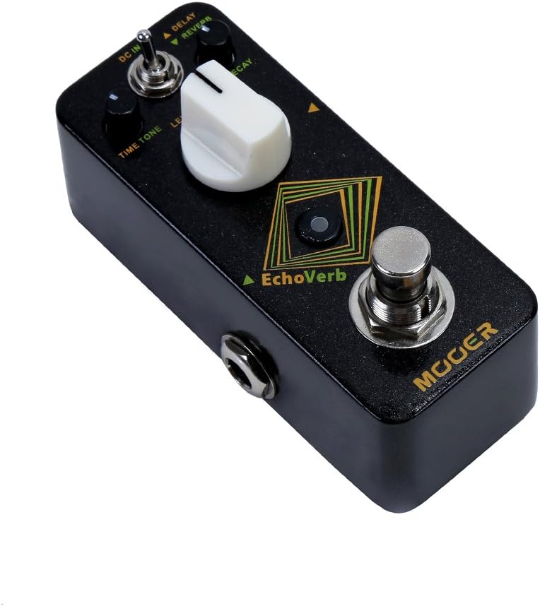 MOOER Echoverb Micro Guitar Delay Reverb Pedal with Tap Tempo