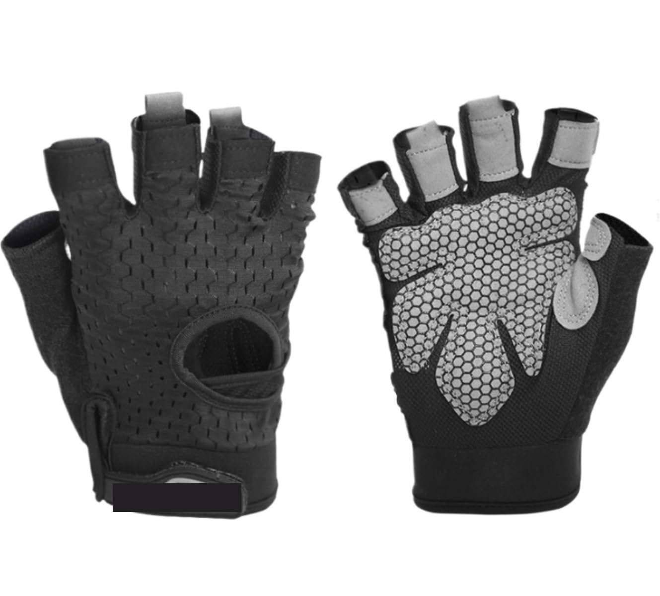 Gants de Cyclisme Gants De Fitness for Hommes, Gants D'entraînement for Les Sports De Fitness, Haltérophilie, Gymnastique Gant Velo(Black,M)