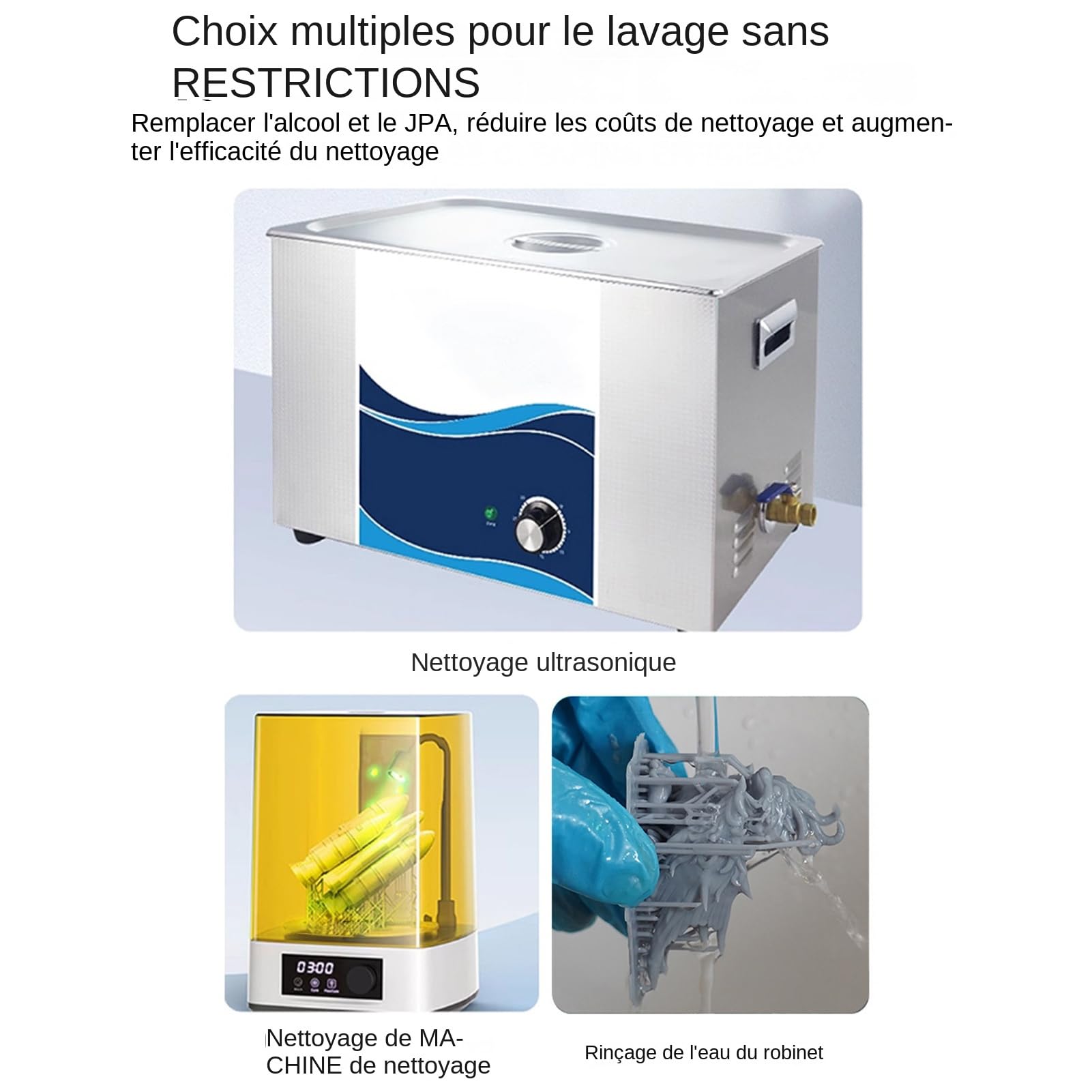 Résine pour imprimante 3D lavable à l'eau,résine pour imprimante 3D lavable