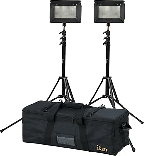 Ikan iLED312-v2-2PT-KIT with 2 X iLED312-v2 flood bicolor lights