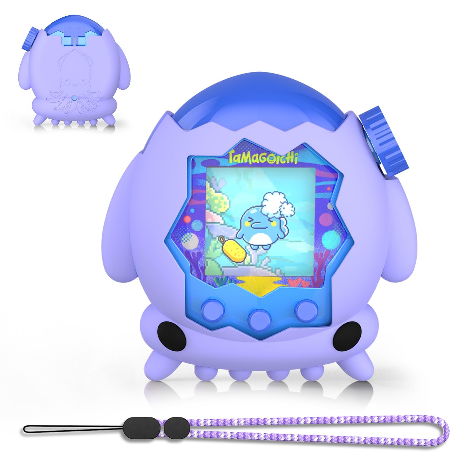 Amazon | For Tamagotchi Paradise 拓麻歌子楽園 専用 可愛いイカ型