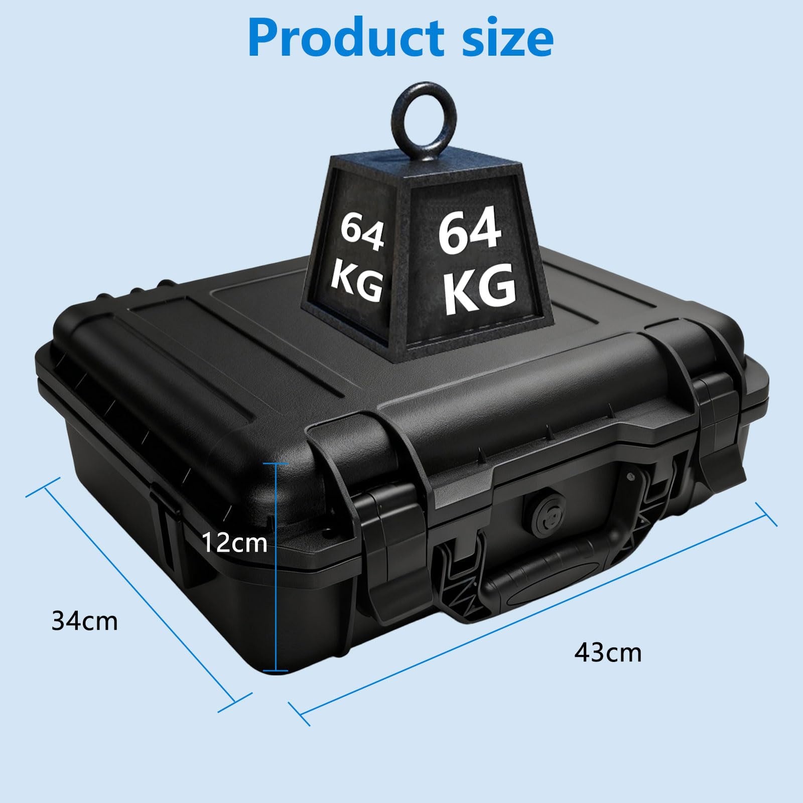 Funda rígida para Starlink, mini bolsa de transporte, impermeable, resistente a golpes, IP67, estuche de viaje, carcasa rígida, adaptador de tubo, fuente de alimentación, cable de transporte, con