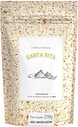 Farofa Temperada de Alho Santa Rita 250g