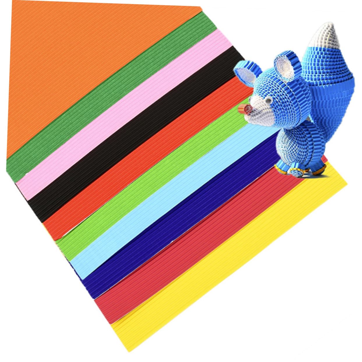 Carta Creativa per Ragazzo Ragazza, Cartoncino A4 56 Pezzi Colorato