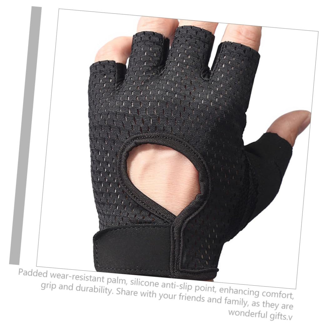 Toddmomy 5paires Gants De Fitness Respirants Gants De Musculation Durables Antidérapants pour Entraînement Salle De Sport