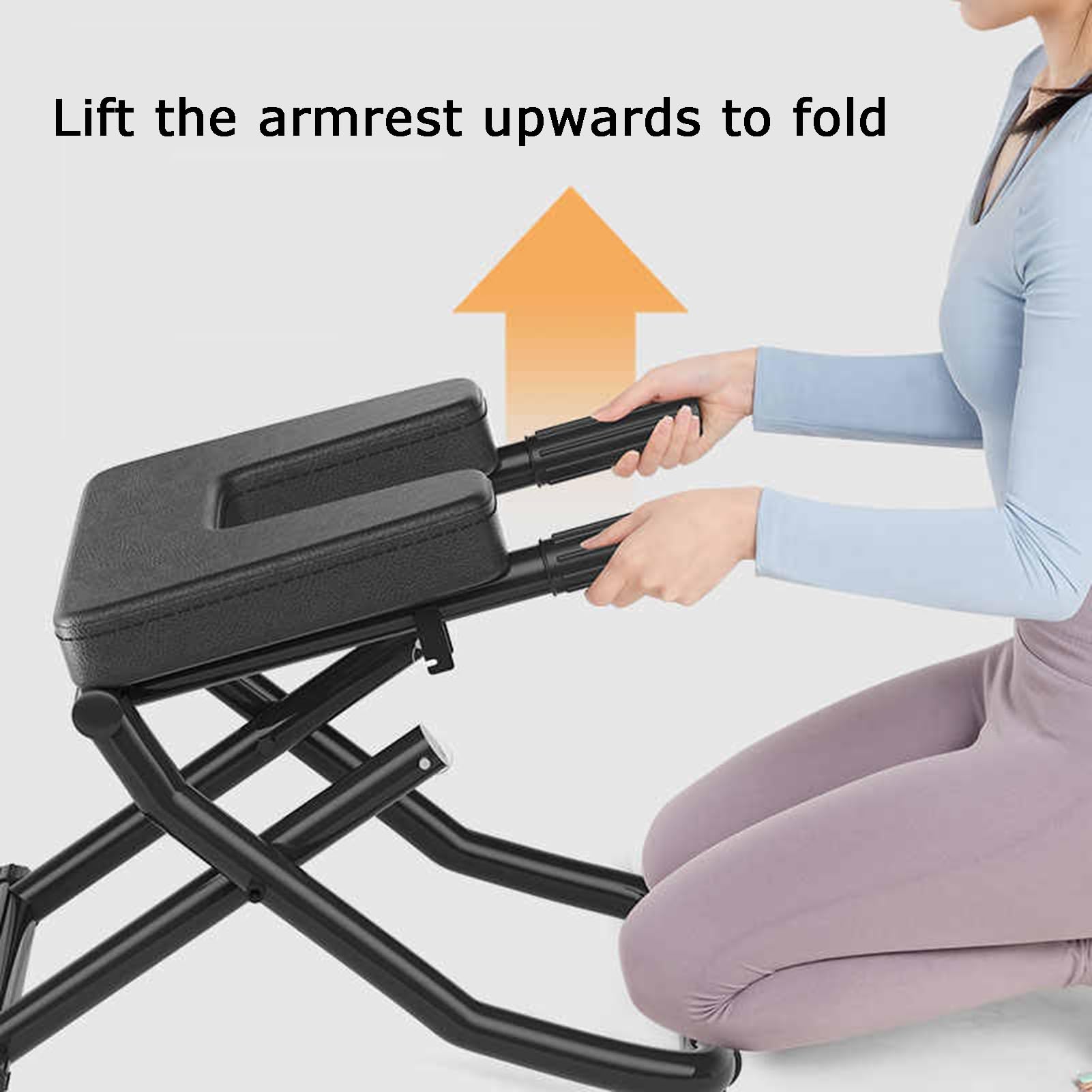 Sedia For Inversione Yoga, Sgabello Pieghevole For La Pratica Della Testa, Con Portata Di 150 Kg, For L'allenamento Di Forza E Equilibrio