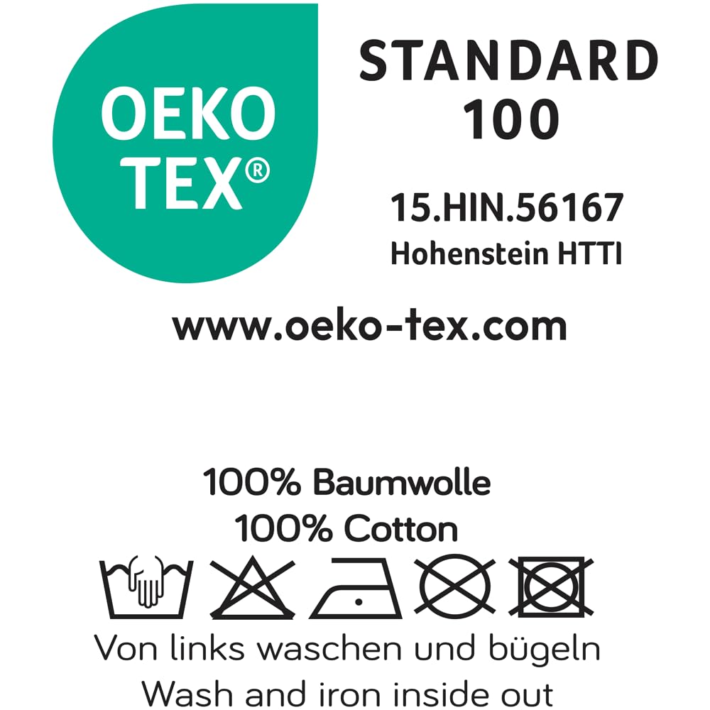 Cottonbagjoe (10, 25, 100, 250) Baumwollbeutel mit Kordelzug 25 x 30 cm – OEKO-TEX® STANDARD 100 Stoffbeutel als Aufbewahrungsbeutel für Reisen, Geschenke & Organisation