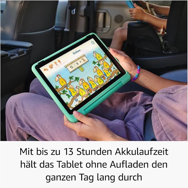 Amazon Fire HD 10 Kids Pro tablet (newest gen) | ages 6–12, 10" brilliant screen, long battery life, parental controls, slim case, 2023 release, 32 GB, Nebula - 4