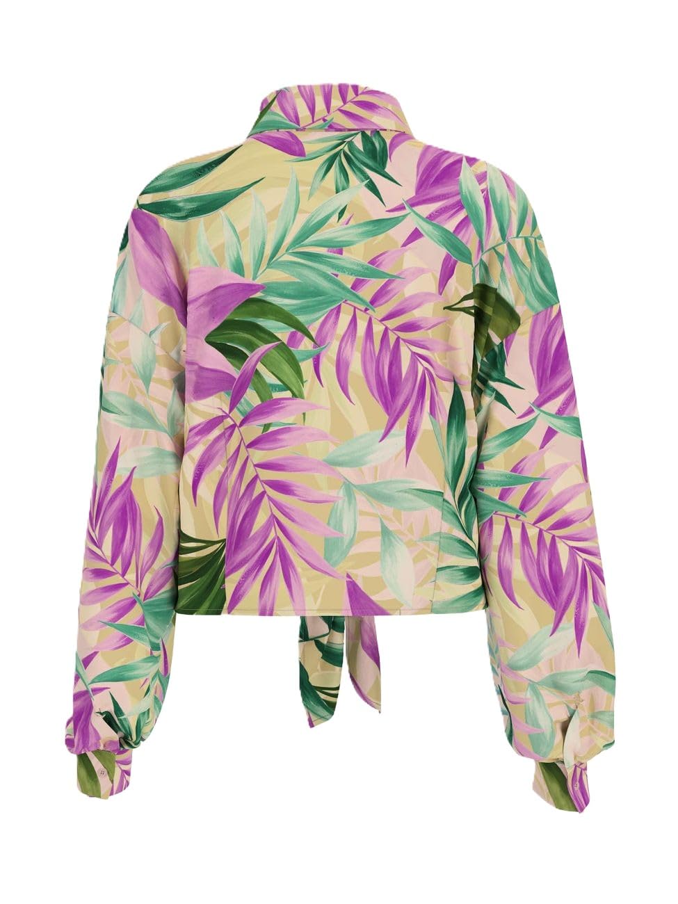 GUESS Damenhemd LS Bowed Jun Shirt W5GH0IWH9C2 7620837012378 -