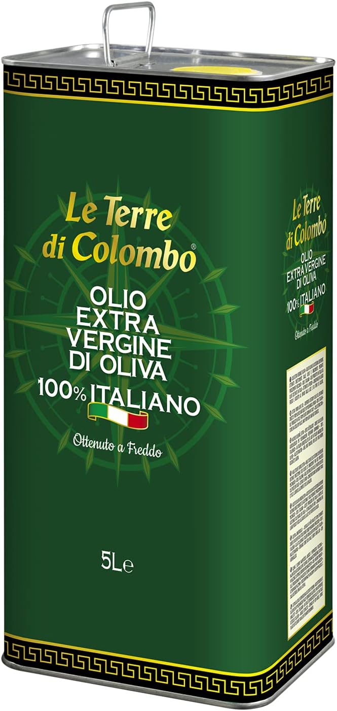 100% Italian Extra Virgin Olive Oil, 5 L