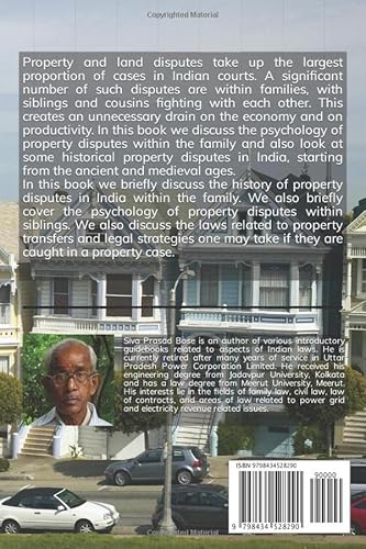 Property Disputes in Indian Families: Historical, Psychological and Legal Aspects