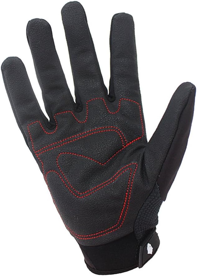 RIGWARL Winter Gloves Skeleton Zombie Bones Design Windproof Waterproof Riding Biking Climbing Motorcycling Cycling Working Gardening