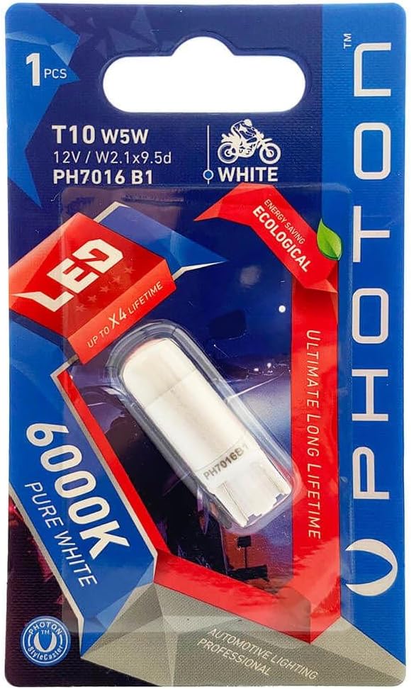 PHOTON Ampul T10 W5W Led (Tekli Blister) PHT PH7016 B1
