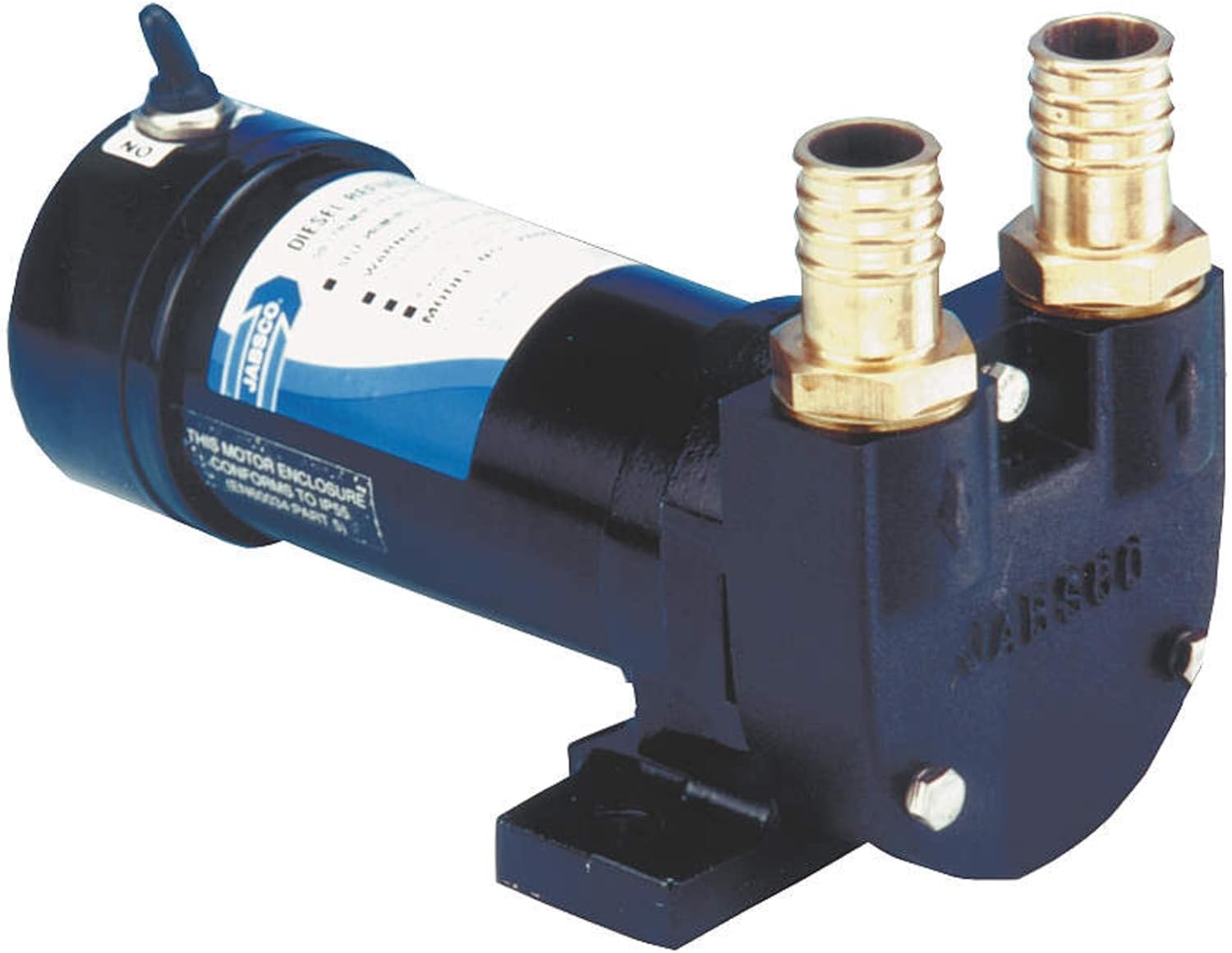 Jabsco VR050-1022 Marine Sliding Vane VR050 Diesel Fuel Transfer Pump (13.7-GPM, 12-Volt, 20-Amp)