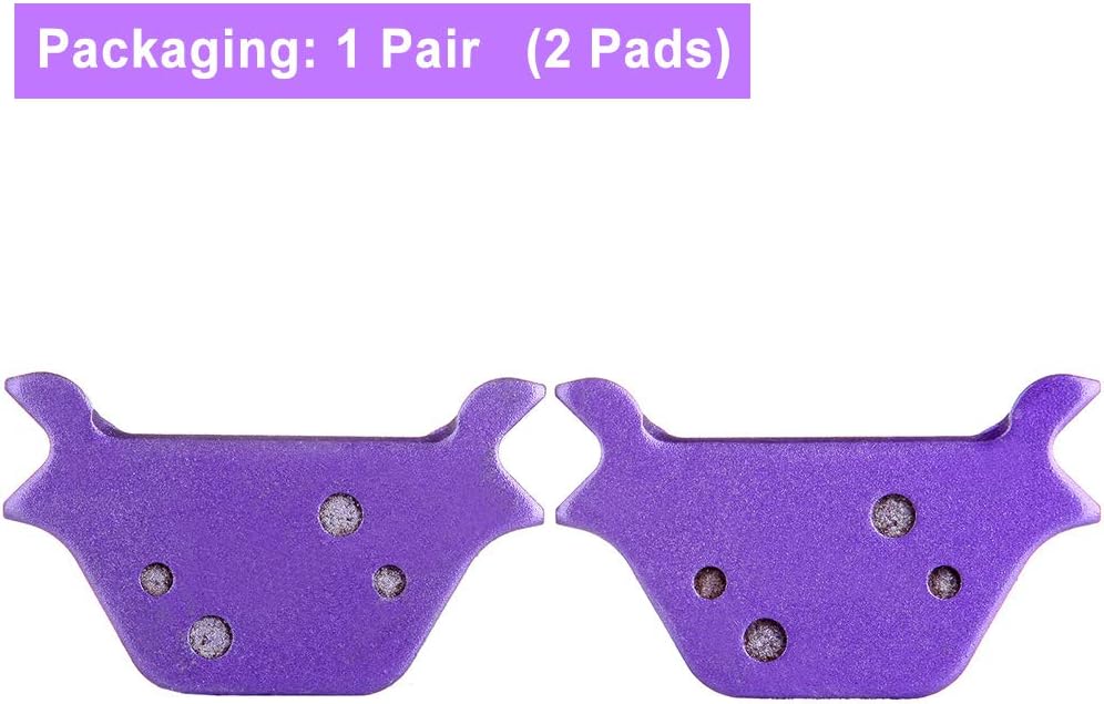 ECCPP Brake Pads for Dyna 1992-1999, Dyna Glide 1992, Fatboy 1998