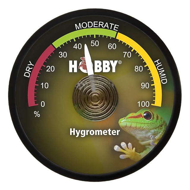Foto 3 de 7 de HOBBY Terraristik - Higrómetro y termómetro analógico para el control preciso de la humedad y la temperatura…