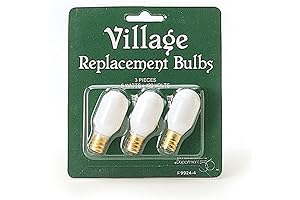 Replacement bulbs, set of 3 by Department 56