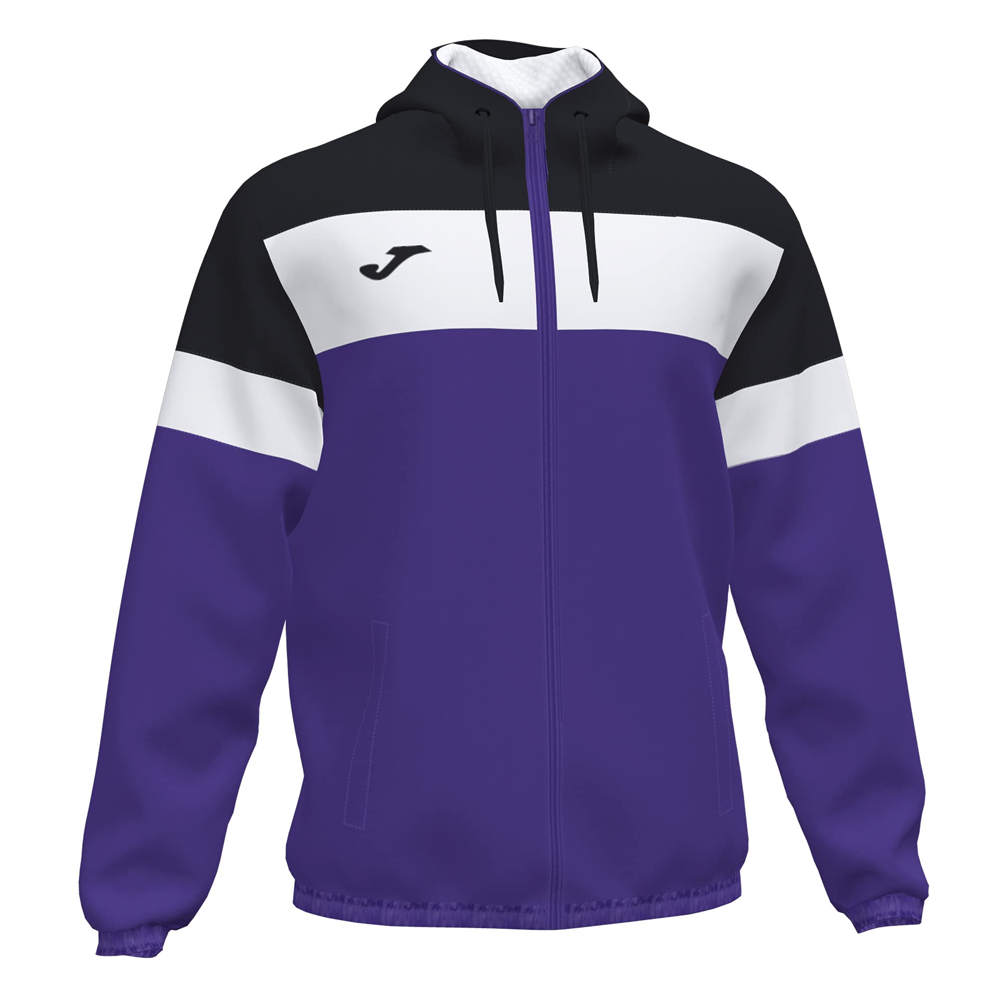 Joma Crew Iv Men's Rain Jacket, mens, Men's raincoat, 101576.551, berry, L