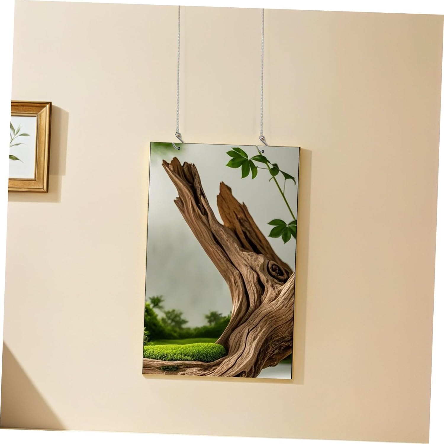 6pcs Metal Poster Hanging Ball Chains with S-Hooks, 25cm 40cm Lengths, Sign and Banner Display Chains for Trade Shows and Retail Store Wall Decorations