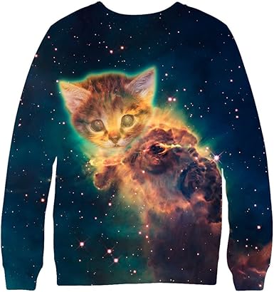 galaxy cat sweater