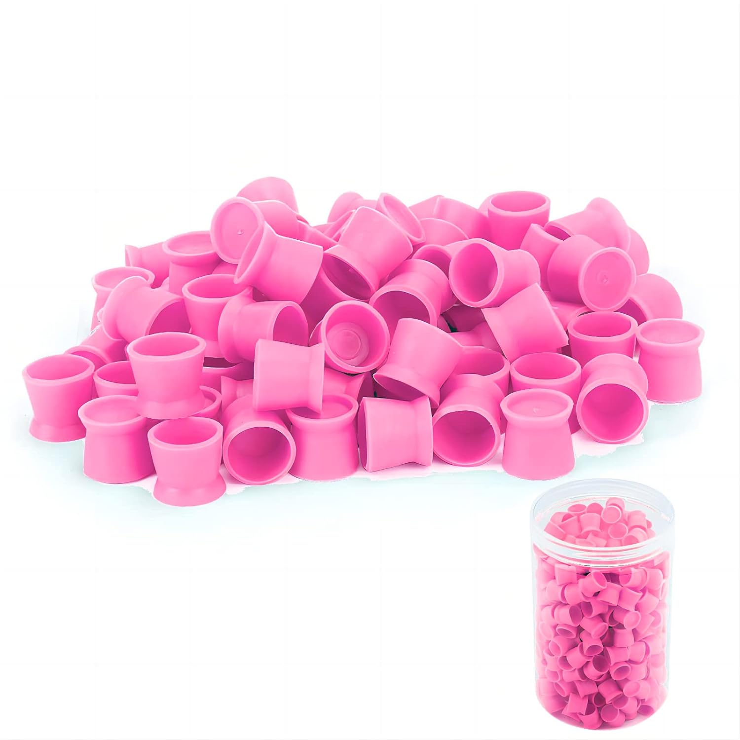 Tattoo Ink Cups, 300pcs Disposable Tattoo Ink Pigment Caps