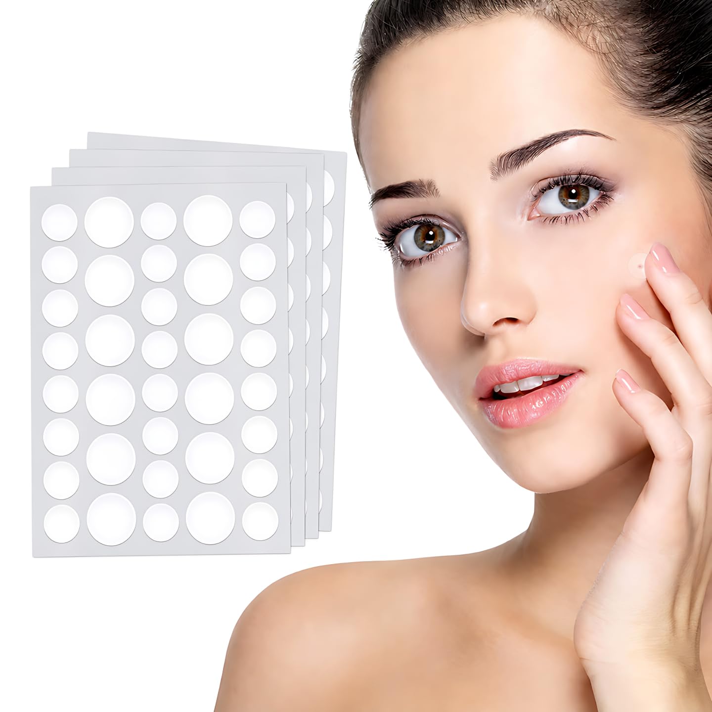 DermaSmooth Skin Tag & Wart Removal Patches Waterproof Hydrocolloid Dots, Gentle & Effective Remover For All Skin Types, Fast Healing Pimple Patch With Tea Tree Oil & Niacinamide(144 Patches)-image-16