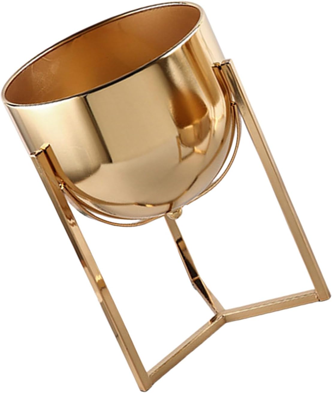 Multiple Levels Iron Plant Stand Featuring Space Efficient Design Maximizes Plant Showcases in Small Area Balcony Suitable Multiple Tiers Planter