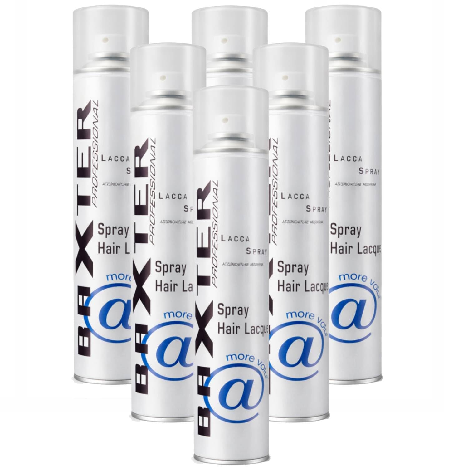 Baxter Professional Lacca Per Capelli Spray, 500 ml (6 Pezzi)