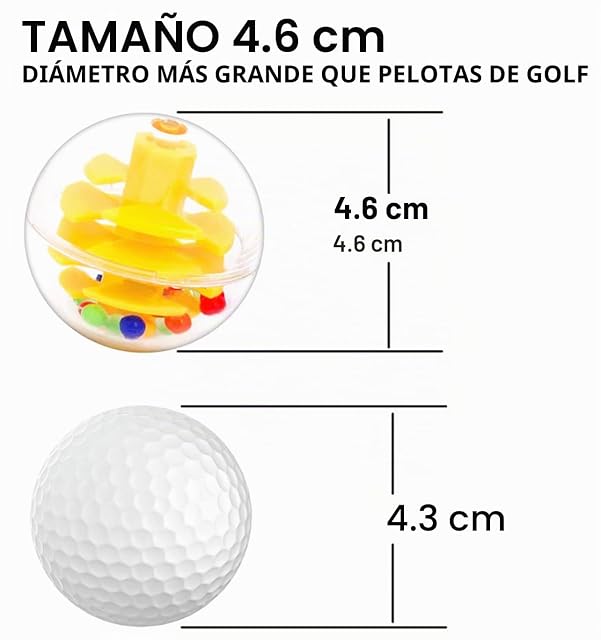 Foto 6 de 6 de WEofferwhatYOUwant Torre de una Bola para Bebés - Juguete Montessori con Base Estable y Bola Grande