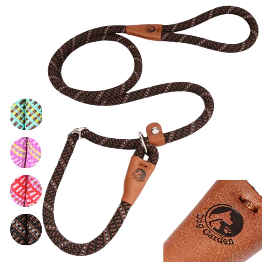 Amazon | DogGarden スリップリード 中型犬～大型犬用 1.3cm