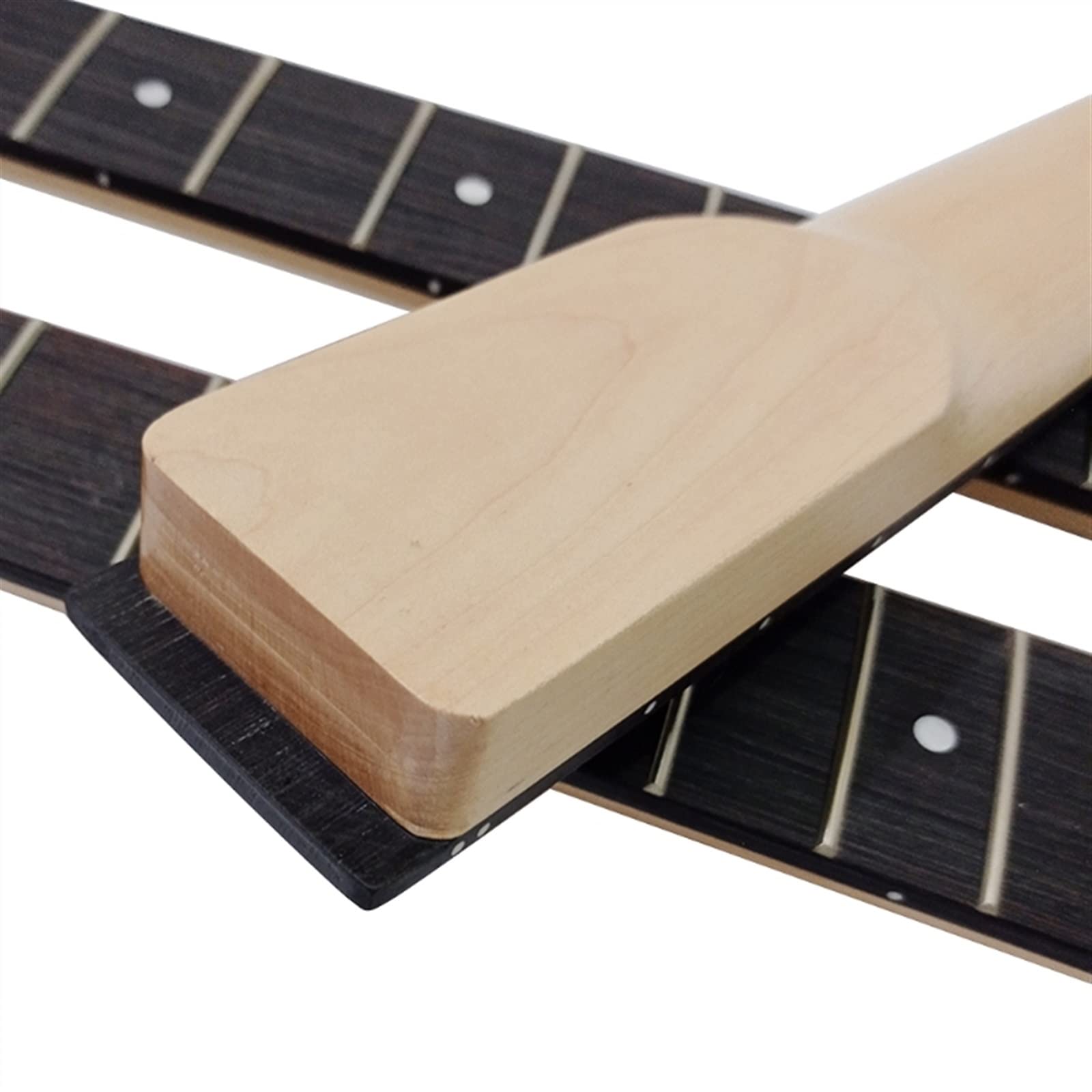 Niedokończona gitara szyja Gryf Gitary Elektrycznej Drewno Klonowe DIY Zamienniki Szyi Gitary Do Gitary Elektrycznej