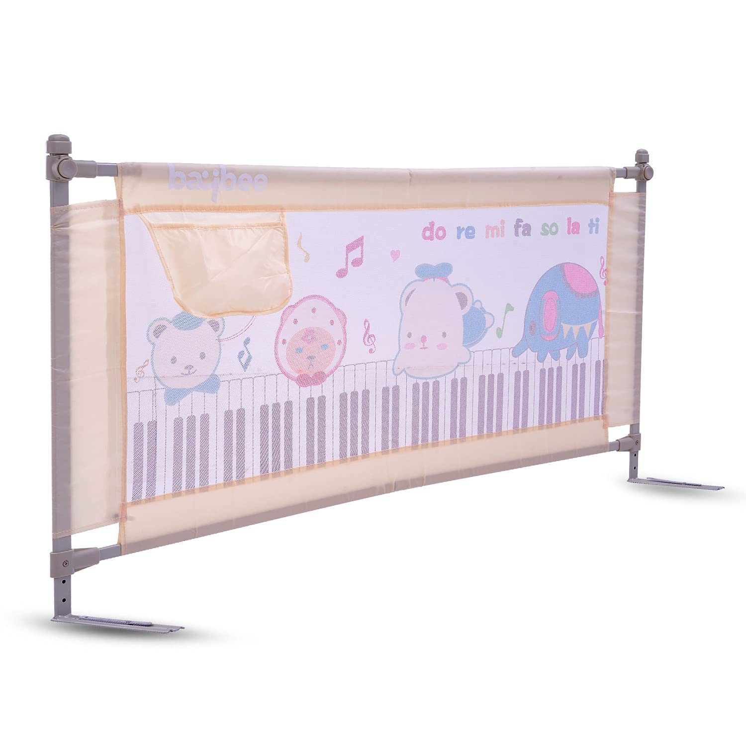 Buy Baybee Bed Rail Guard Barrier for Baby Portable Safety Adjustable