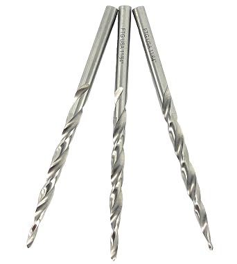 FTG USA 3 Pk #8 (11/64) HSS M2 Tapered Replacement Bits for TCT Countersink