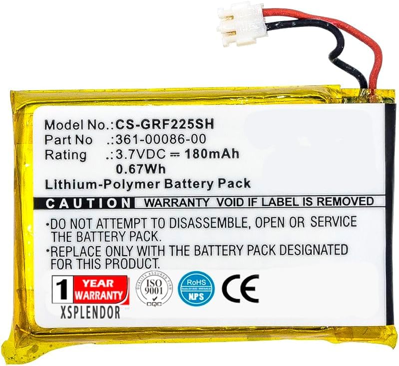 Ejjinenbby Forerunner 235 Battery Replacement for Forerunner 225,Forerunner 220, Forerunner 630,Forerunner 645, GRM0371754 361-00072-10,361-00086-00 Battery-image-44