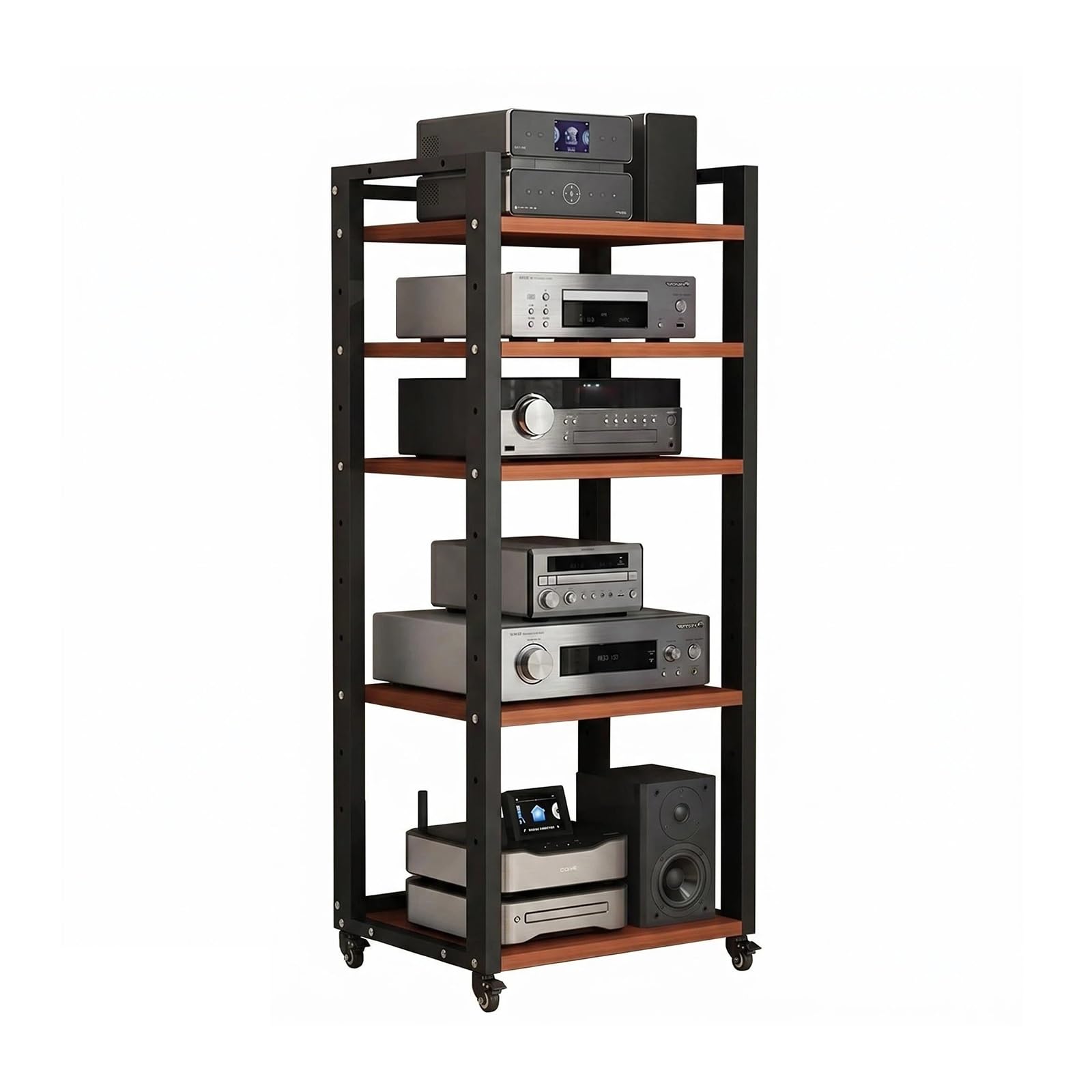 Armoire Multimédia Anti-Vibration pour Ranger vos Vinyles et Lecteurs