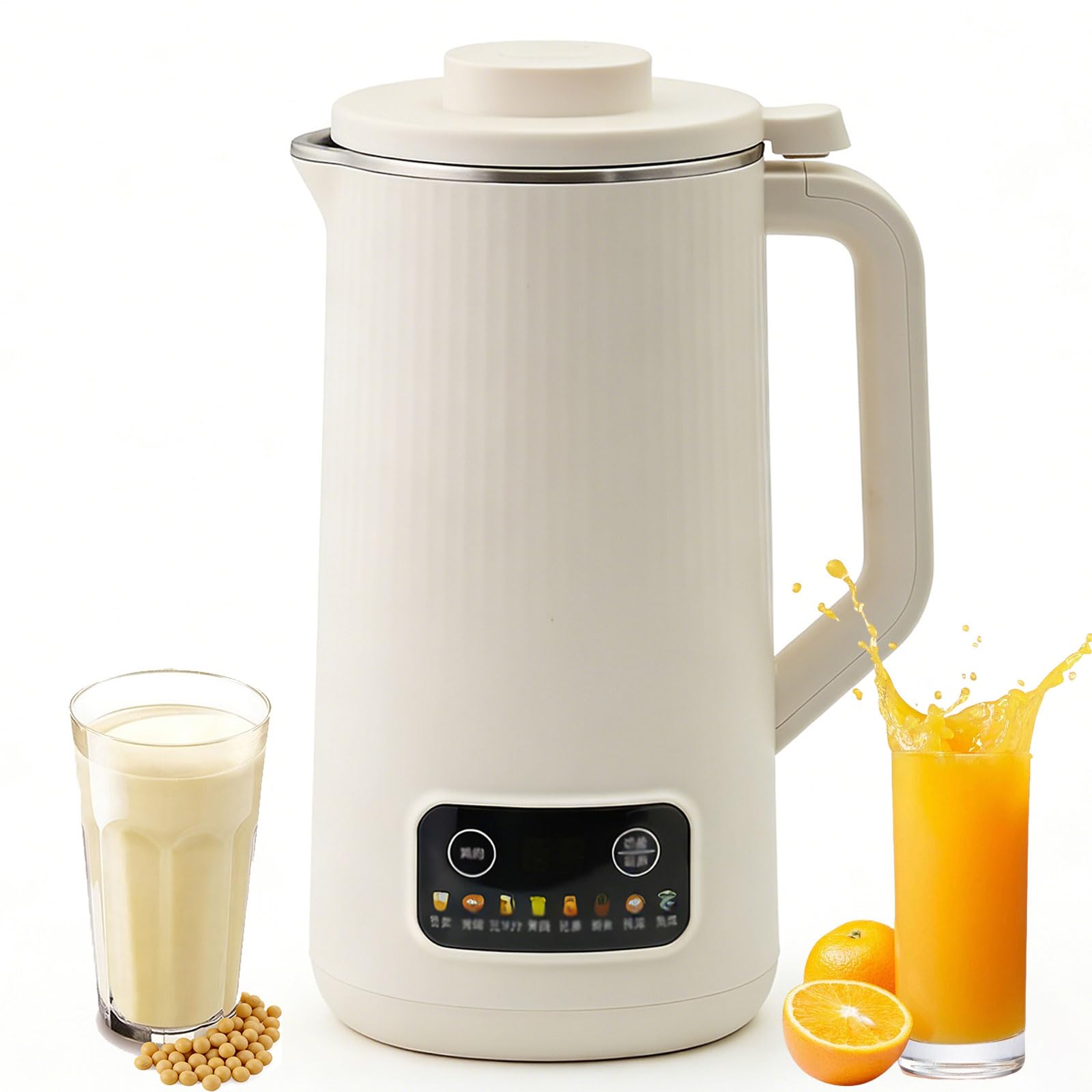 Machine à lait de noix et soja en acier inoxydable pour intolérants au lactose