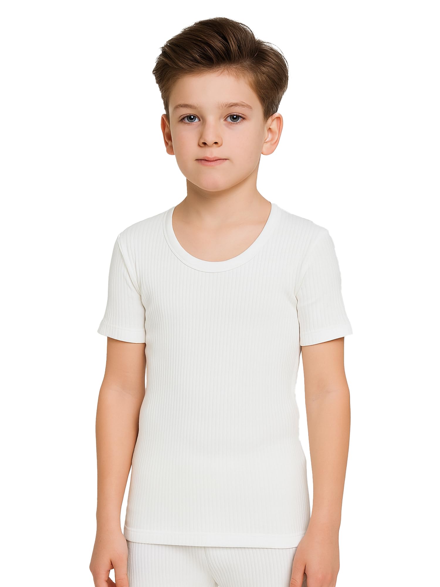 Unisex Thermal Tops Round Neck Half Sleeves Pack of 1