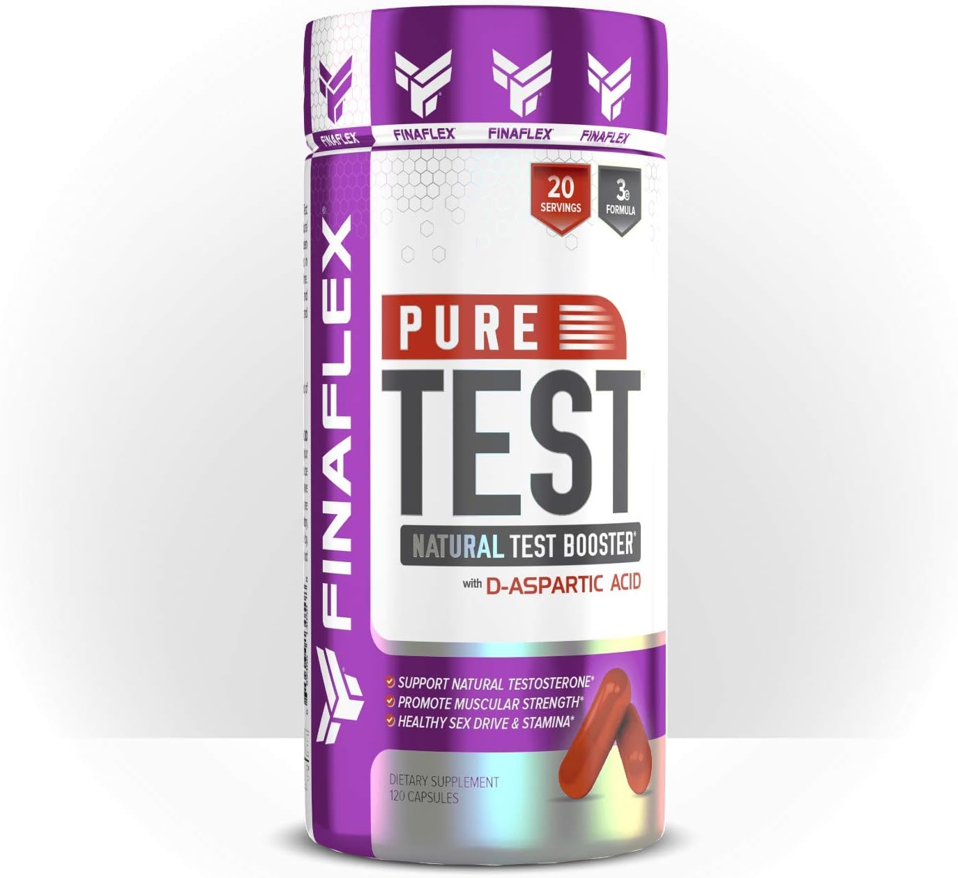 Finaflex Revolution Test Stack, Test Booster, 2 Bottles