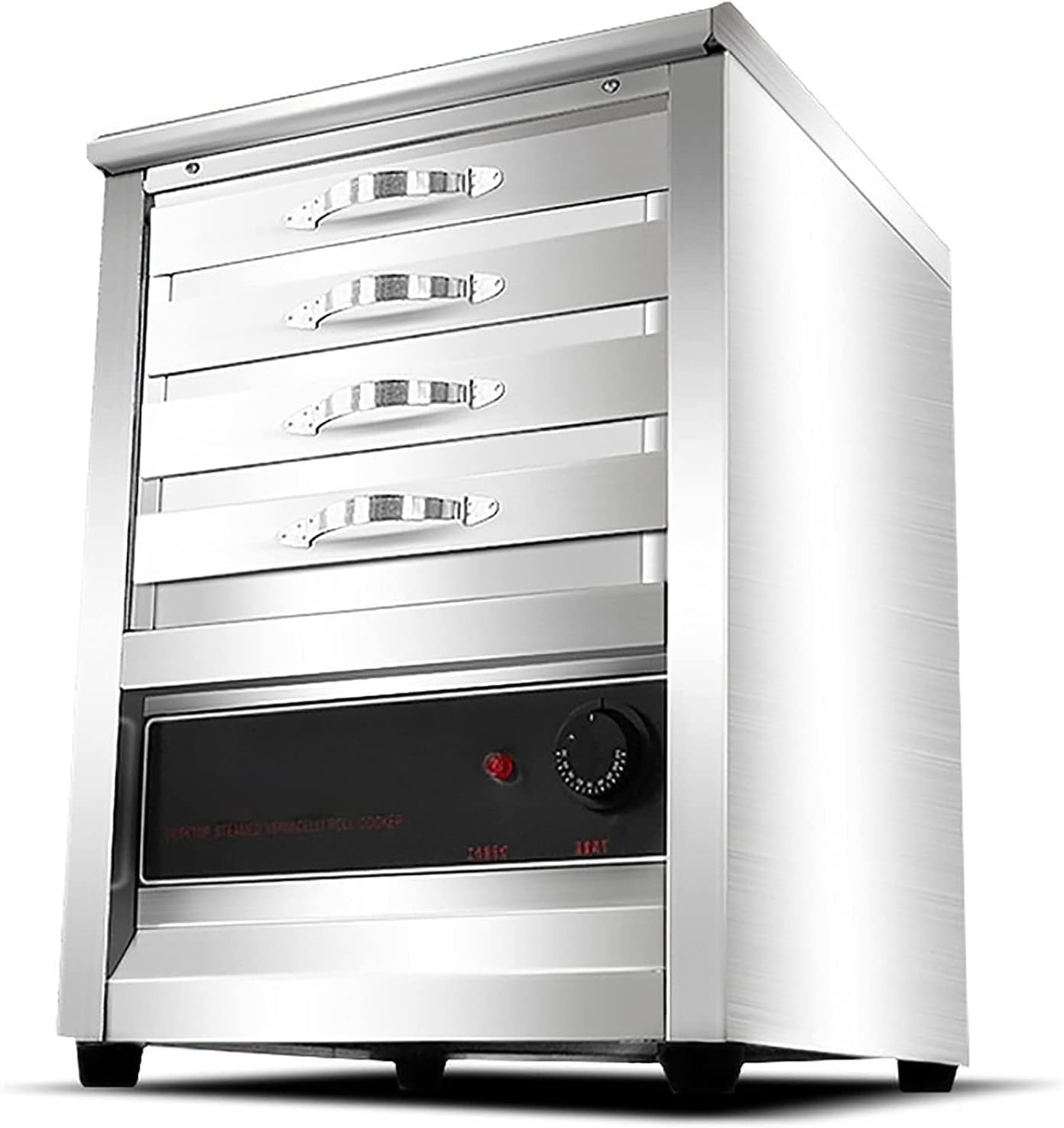 DAREV Multifunctional Electric Steamer, Stainless Steel Cantonese Rice Noodle Rolls