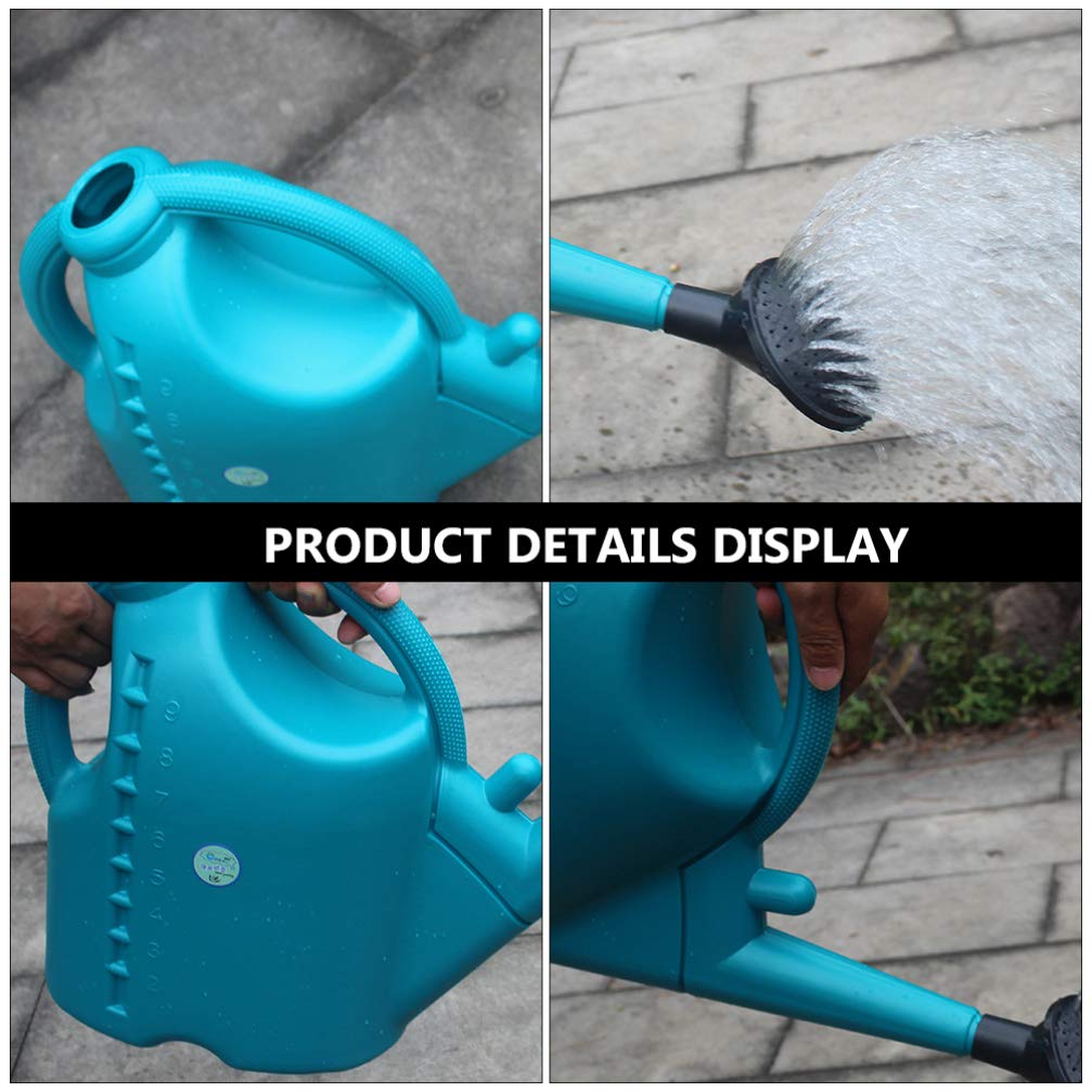 Happyyami Gartenbewässerungsflasche Kunststoff 10L Mit Langem Ausgießer Für Präzises Gießen Von Zimmerpflanzen Sukkulenten Und Outdoor Gartenarbeit