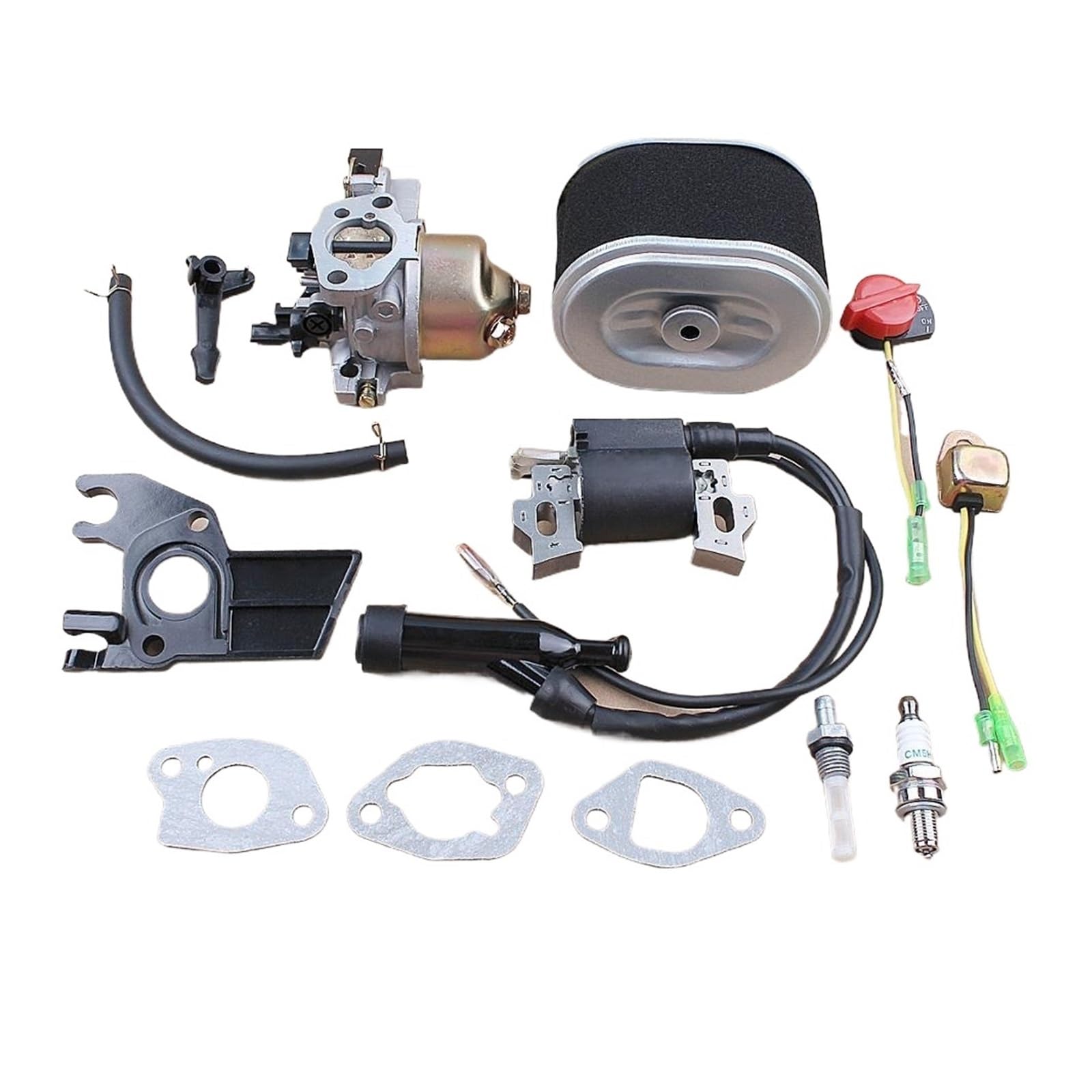 Kit carburateur GX160 et bobine d'allumage pour un démarrage rapide moteur 5.5 CV
