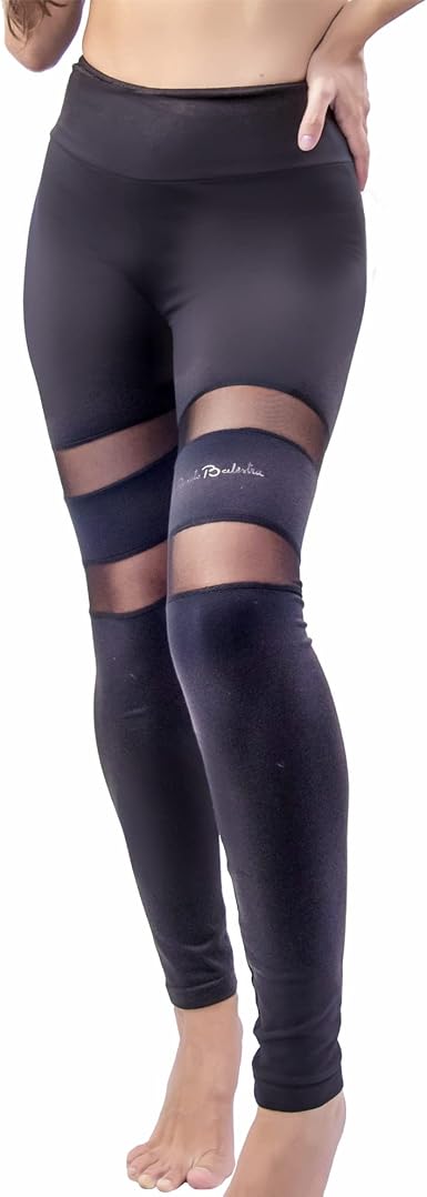 Renato Balestra Women's Leggings Stretch Cotton Trousers Art. Angela4  Opaque, Sports, Free time, Summer Yoga Black SM : Amazon.co.uk