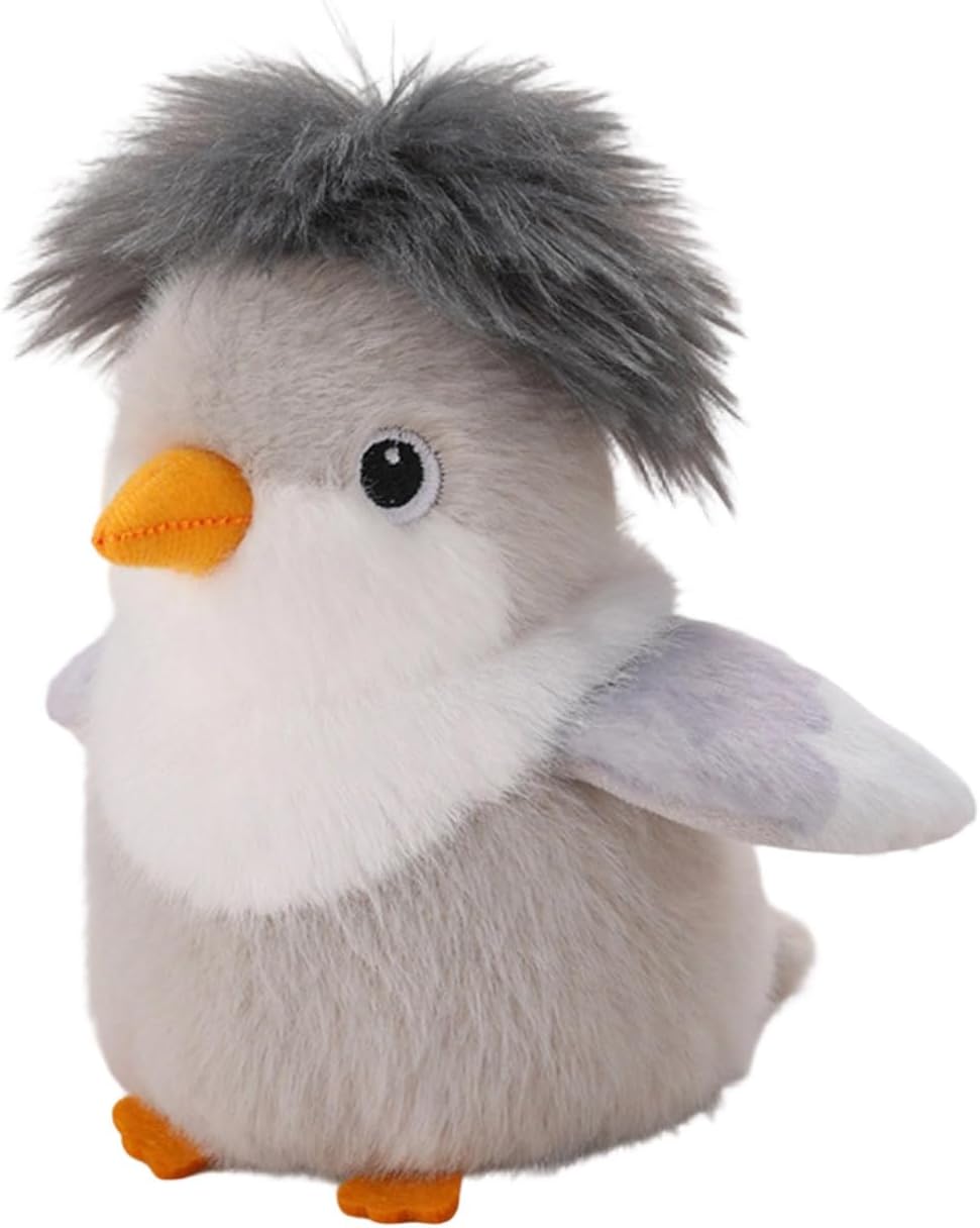 鳥のぬいぐるみ おもちゃ ソフトコンパニオン 子供用 ショルダー ペットや家の装飾用 鳥のぬいぐるみ マグネット付き