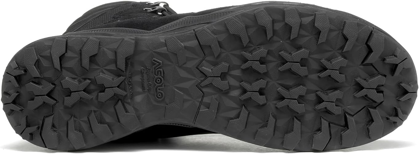 ASOLO Men's TAHOE TACTICAL MID GTX Waterproof Breathable Comfortable Cushioned Suede Hiking Shoes for Fastpacking in Rugged Terrains