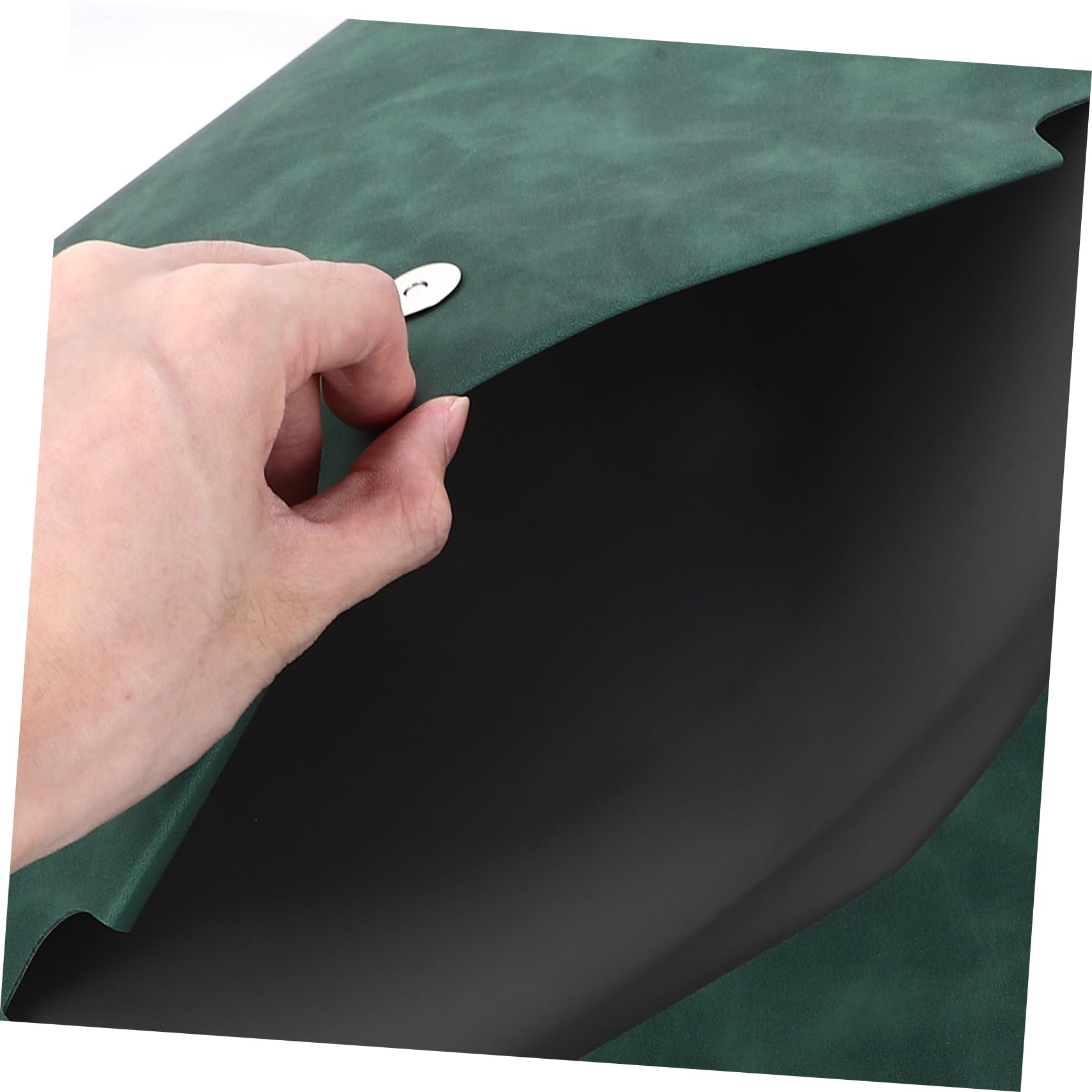 DOITOOL Borsa Portadocumenti in Ecopelle Pieghevole Con Bottone Organizer Cartelletta Per Ufficio e Viaggi Porta File Multifunzionale Per Contratti e Fatture Custodia Portatile Per Donna e