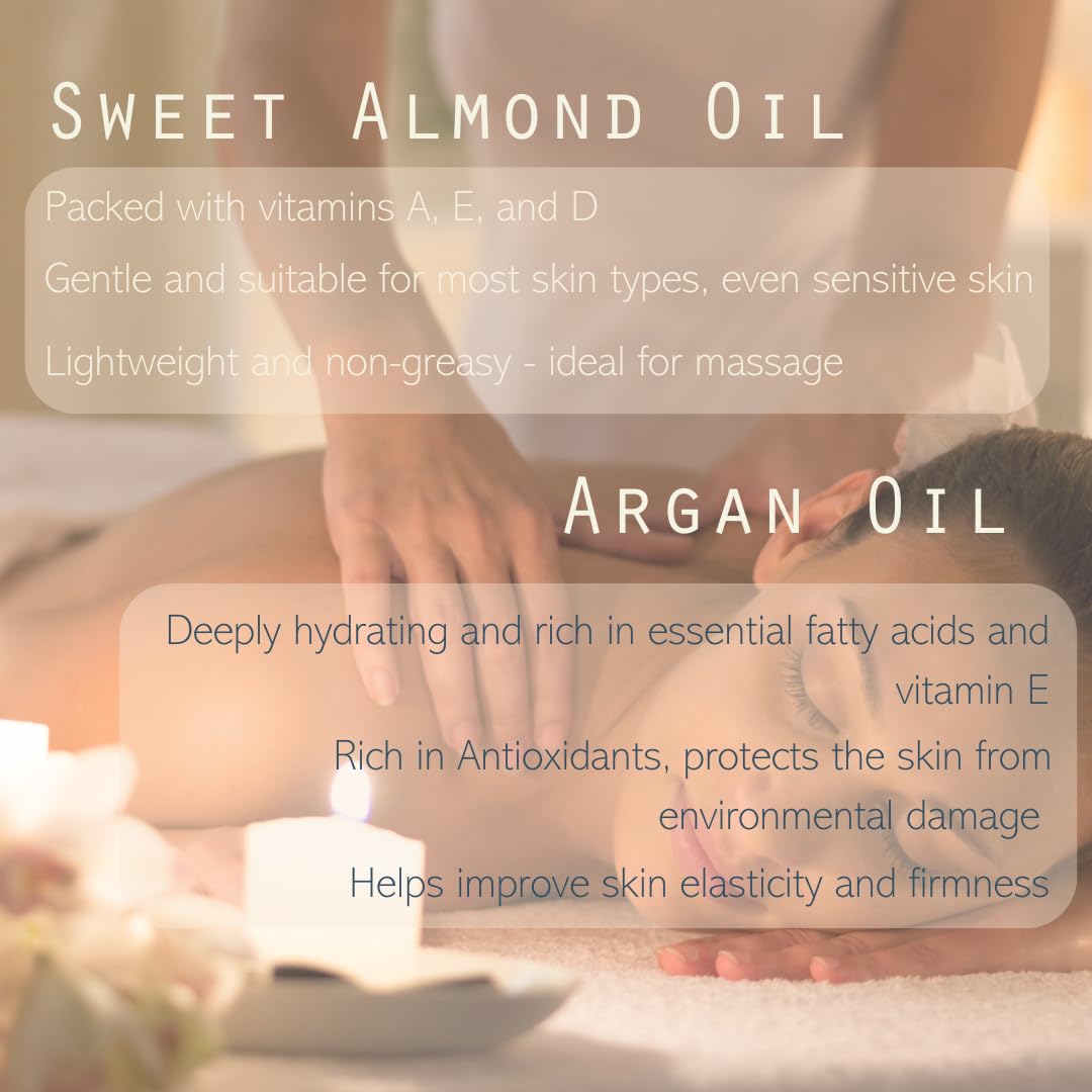 The Ilex Wood - Vegan Natural Spa Massage Oil Gift Set - 5 Different Types for Different Moods and Moments. Handmade in the UK - Image 3