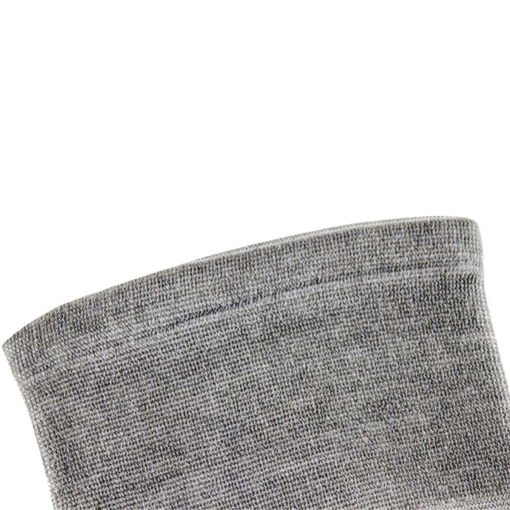 2 Pezzi Ginocchiera Compressiva Bamboo Fascia Elastica Supporto Ginocchio Traspirante Anti-deformazione in Fibra di Bambù Adatta per Sport Intensi All, Grigio, L